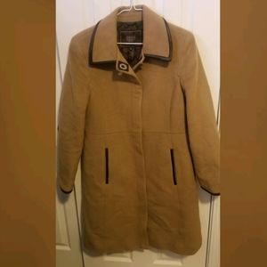 NWOT Coach Camel Coat
